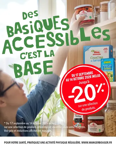 Des basiques accessibles, c'est la base !